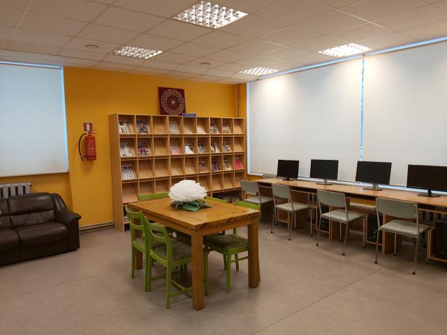 Kuldīgas novada Vārmes pagasta bibliotēkas telpa